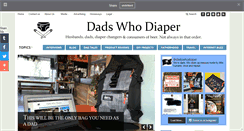 Desktop Screenshot of dadswhodiaper.com